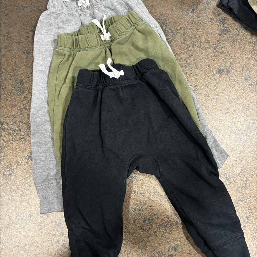 Cat & Jack Kids' Joggers in Black, Olive, and Gray